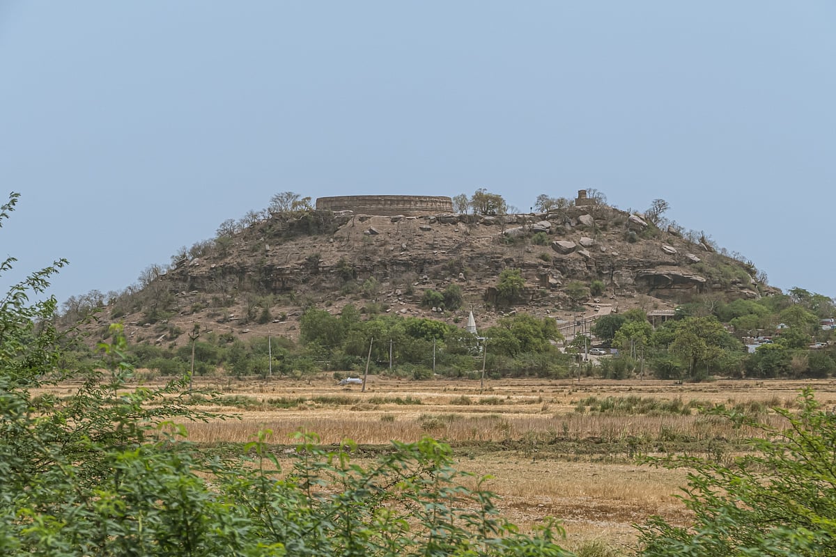 The Chausath Yogini Temple, Mitaoli, also known as Ekattarso Mahadeva Temple, is an 11th-century temple in Morena 